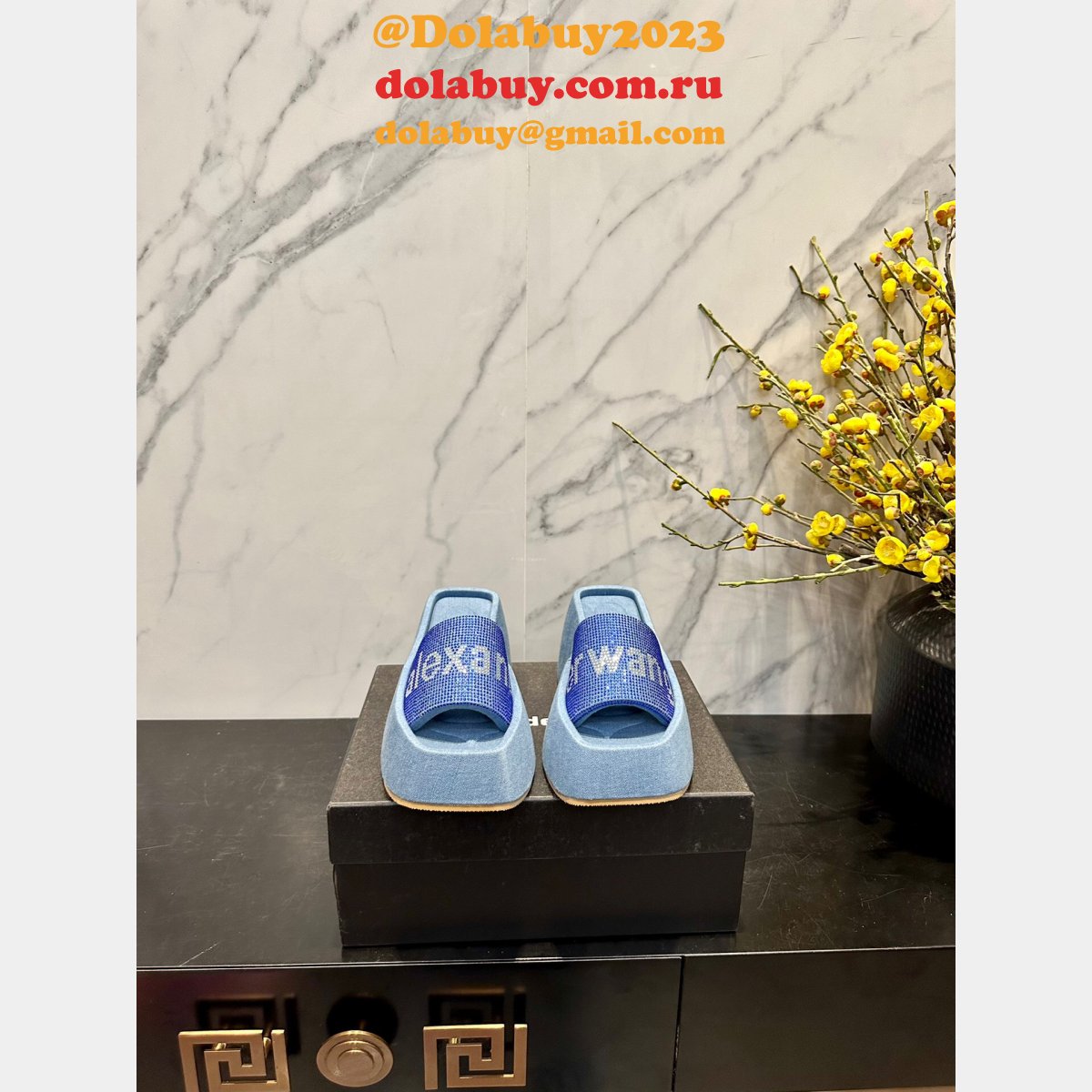 Replica High Quality Alexander Wang Loguo Shoes