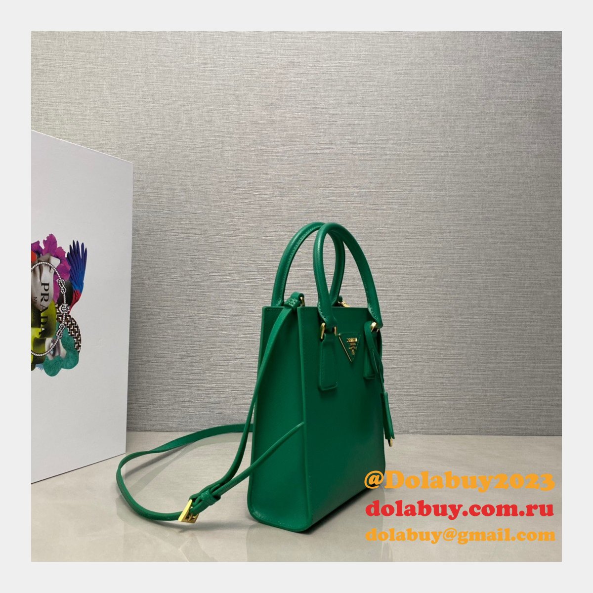 TOP PRADA SAFFIANO KILLER BAG FASHION 1BA358