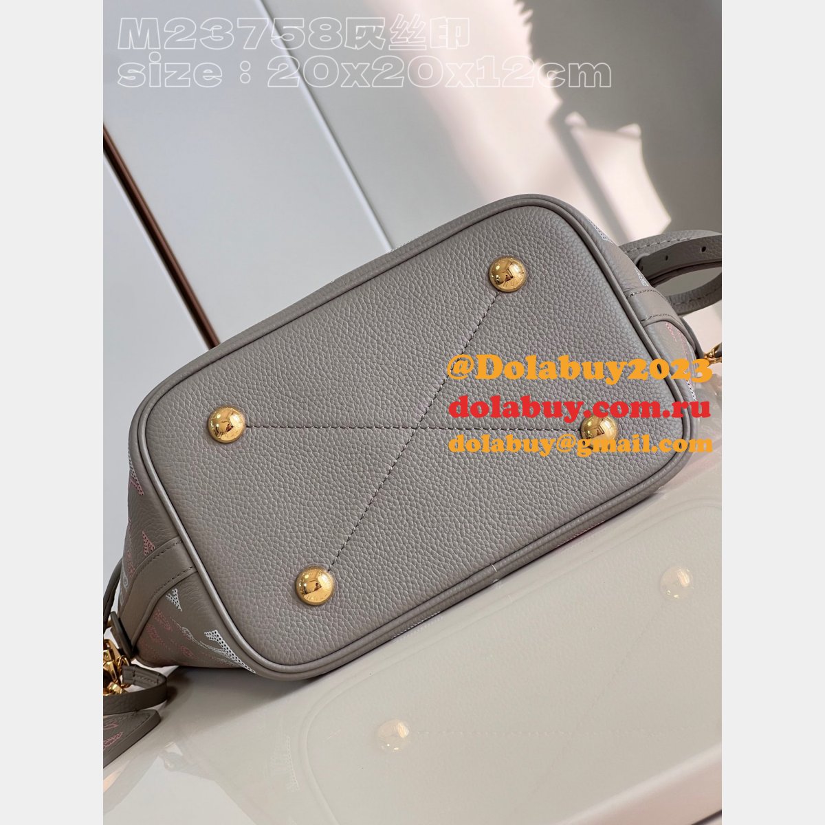 Our M23758 Flight Mode Blossom Louis Vuitton Gray AAA+ Replica GrayBag