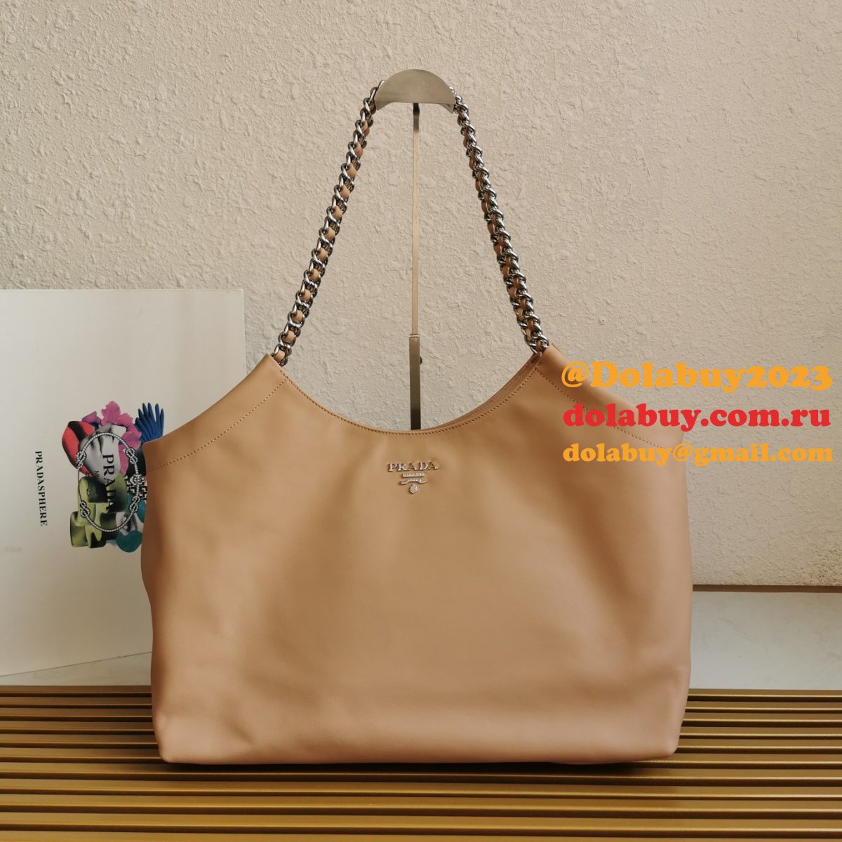 Top Quality Replica Prada hobo tote bag 1BA638
