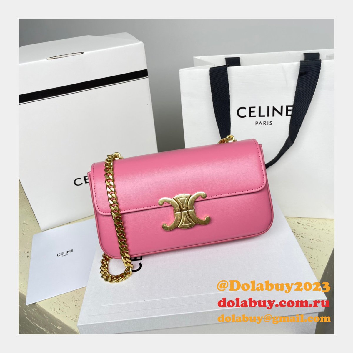 Replica Celine Buy Fake Triomphe 20.5CM Online Sale