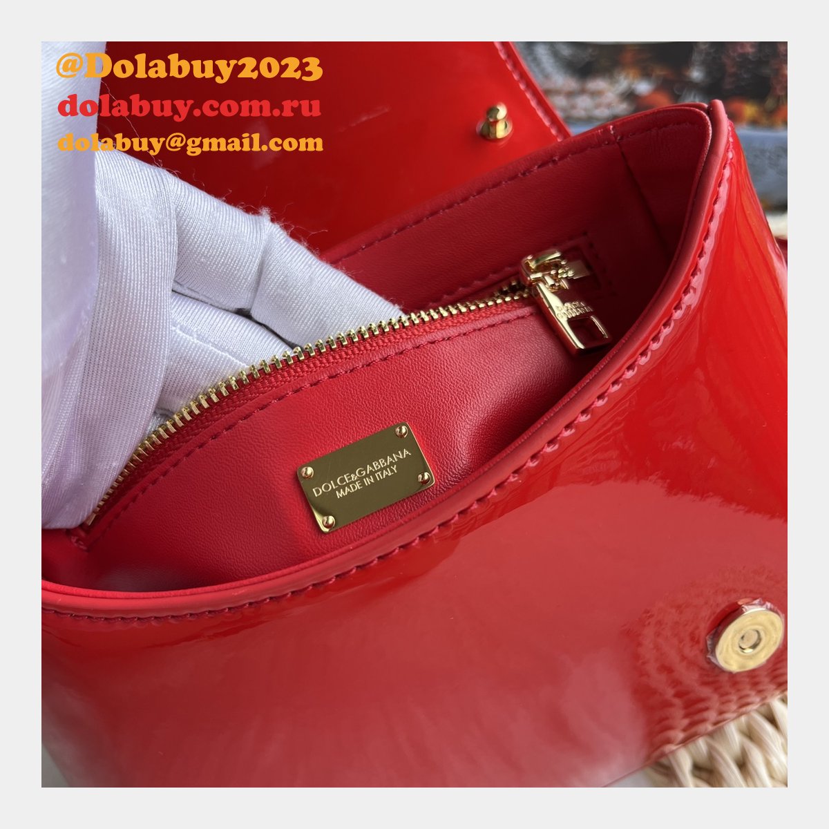 Buy Best 1:1 Replicas Dolce & Gabbana DG Logo 9112 Hand Bag