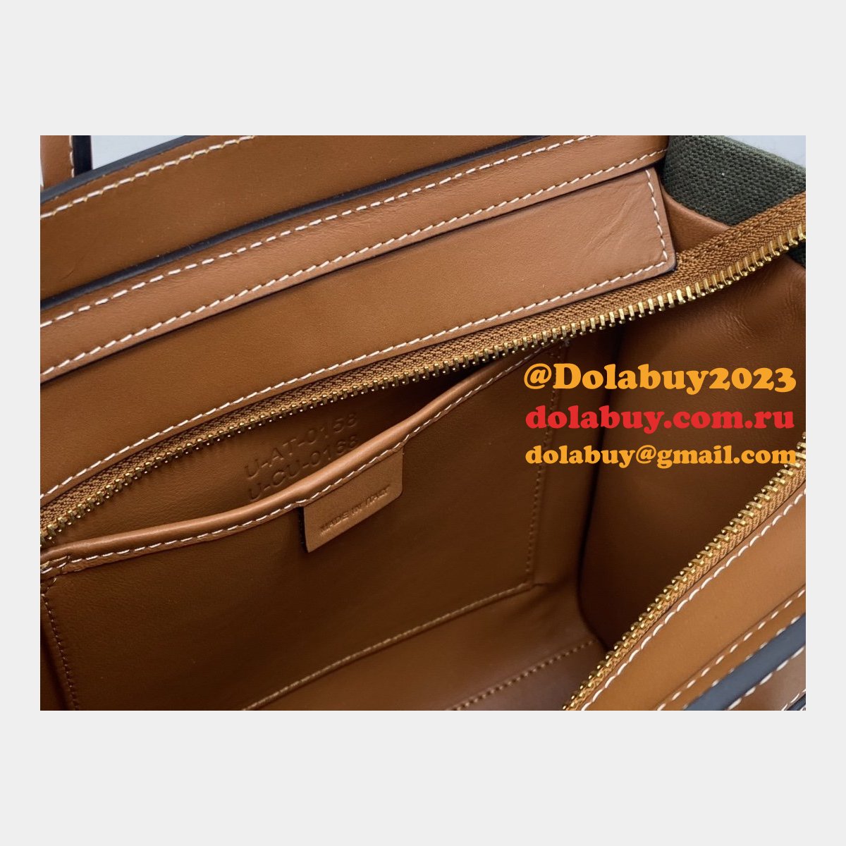 Designer Replica Celine Brown/Green Luggage Bags For Sale