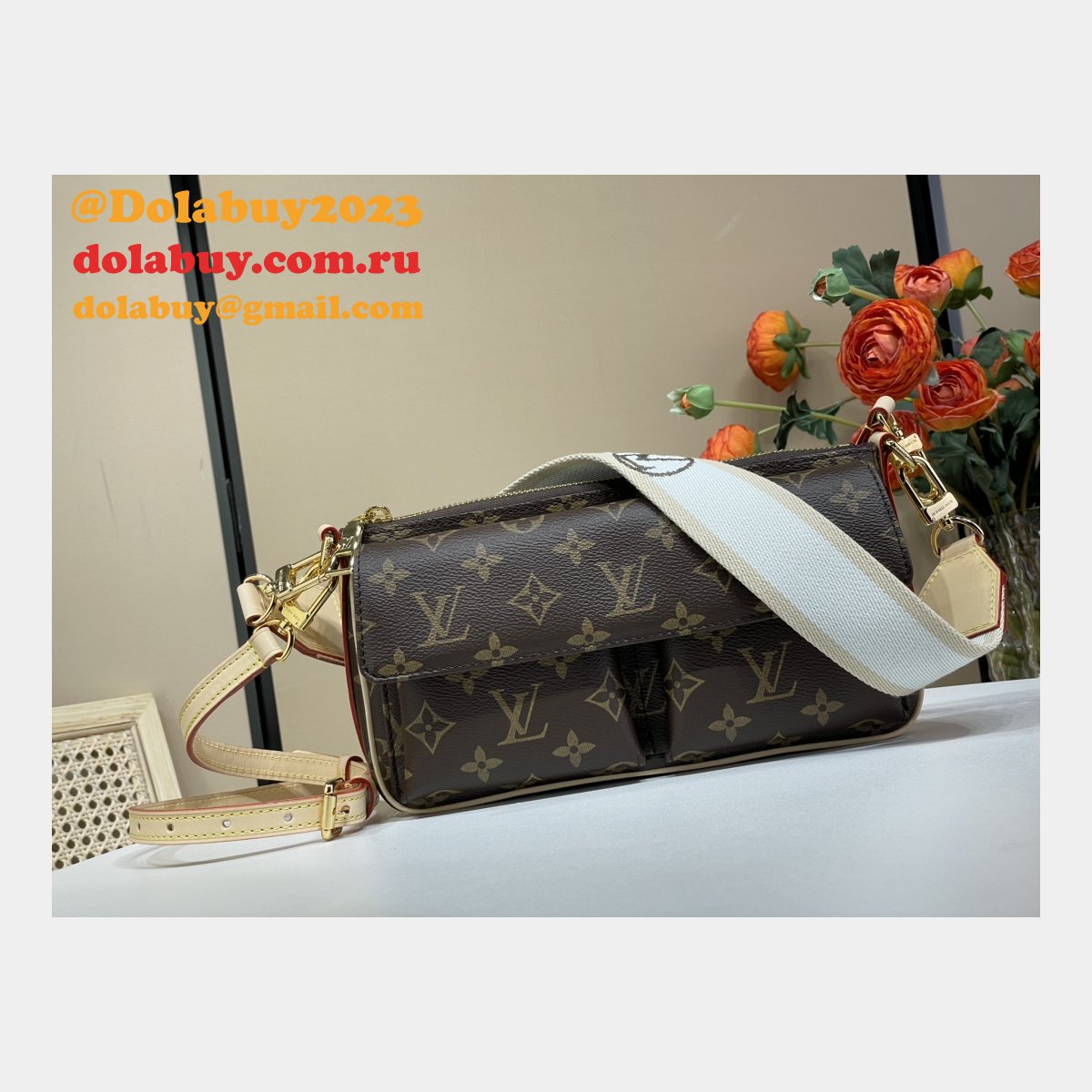 Vibes Monogram M46999 Louis Vuitton Replicas Shoulder Bags
