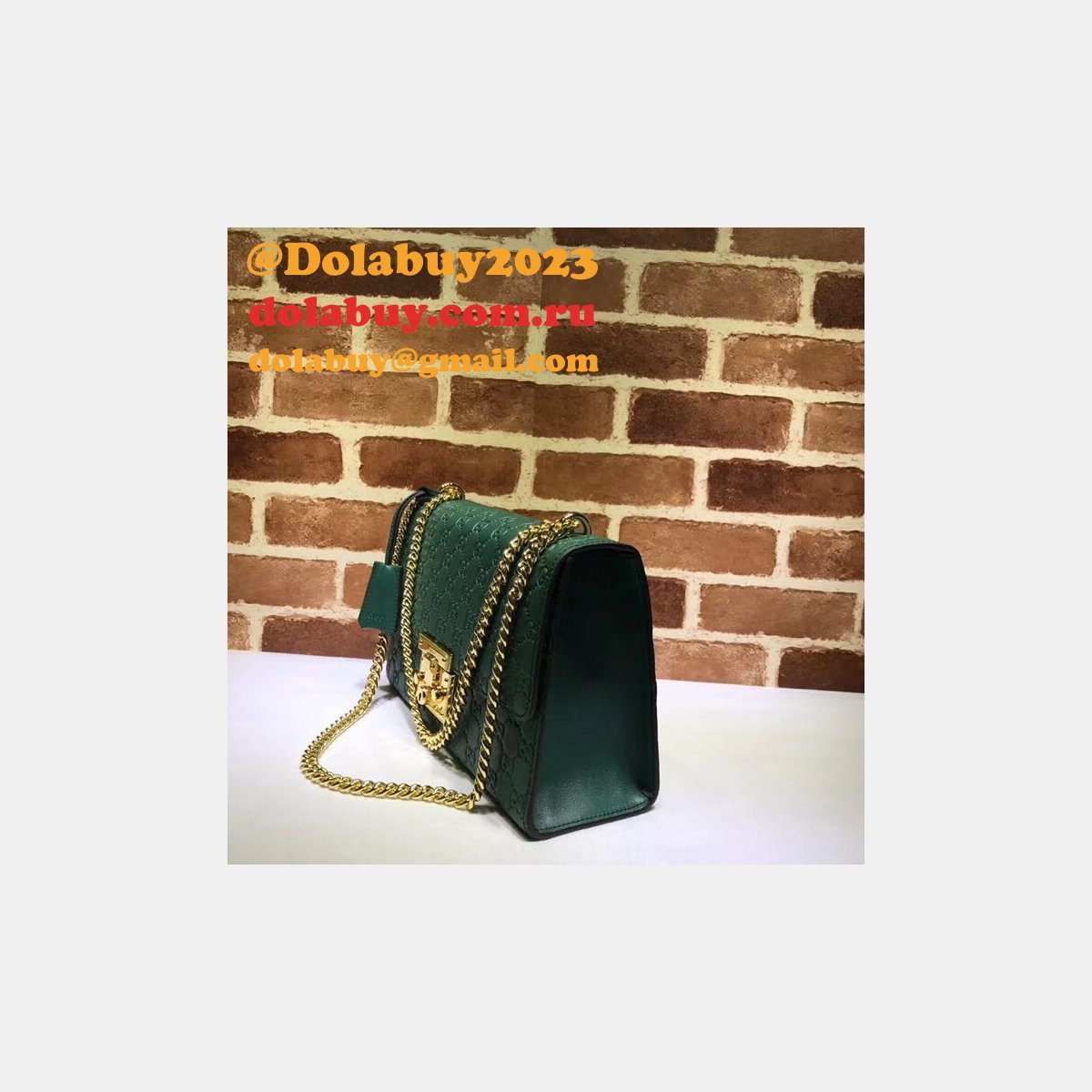 replica 7 star G*u*i padlock medium gg shoulder 409486 bag