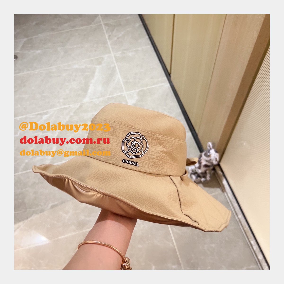 High Quality CC Replica Straw hat