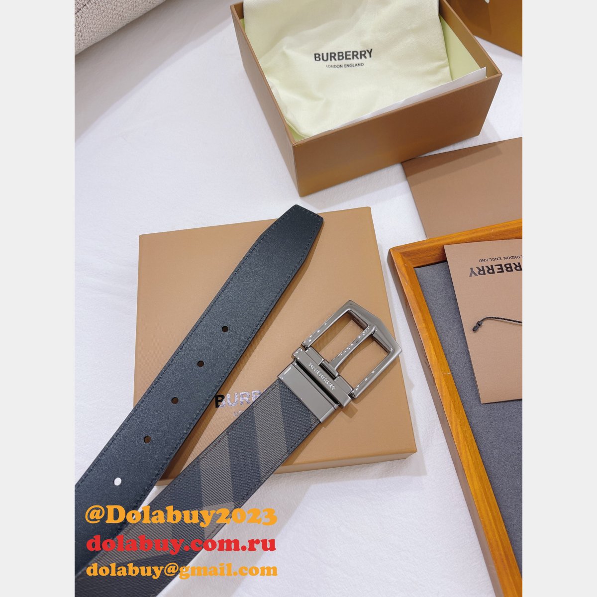 Knockoff BURBERRY BELT 35MM Best Designer