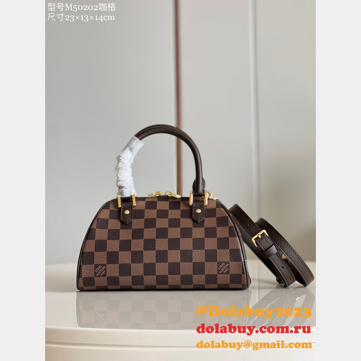 2022 Louis Vuitton Replica New Ribera M50202 Boston Bag