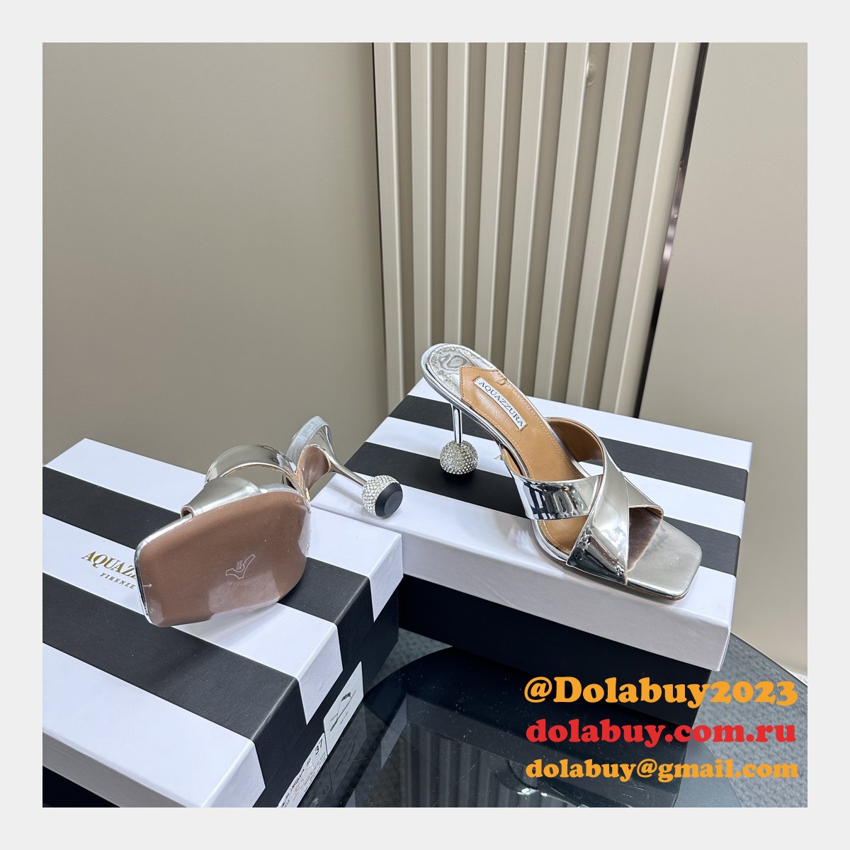 Fashion Heeled Sandals Buy Aquazzura Replica Shoes