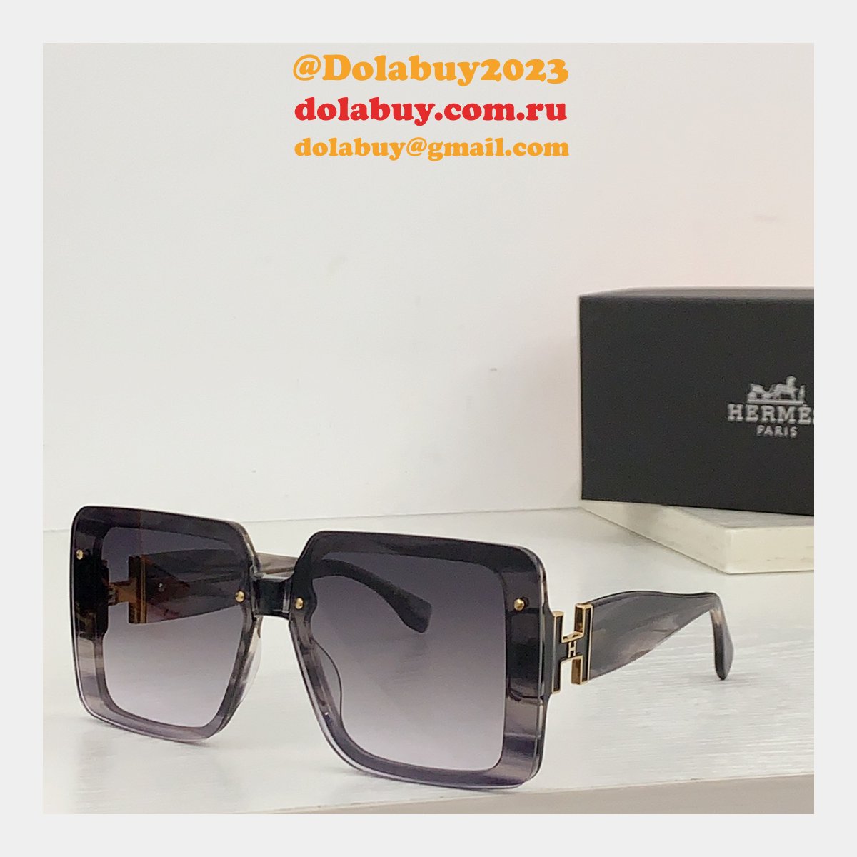 Hermes Sunglass Replica 1:1 Mirror 9176 Online For Sale