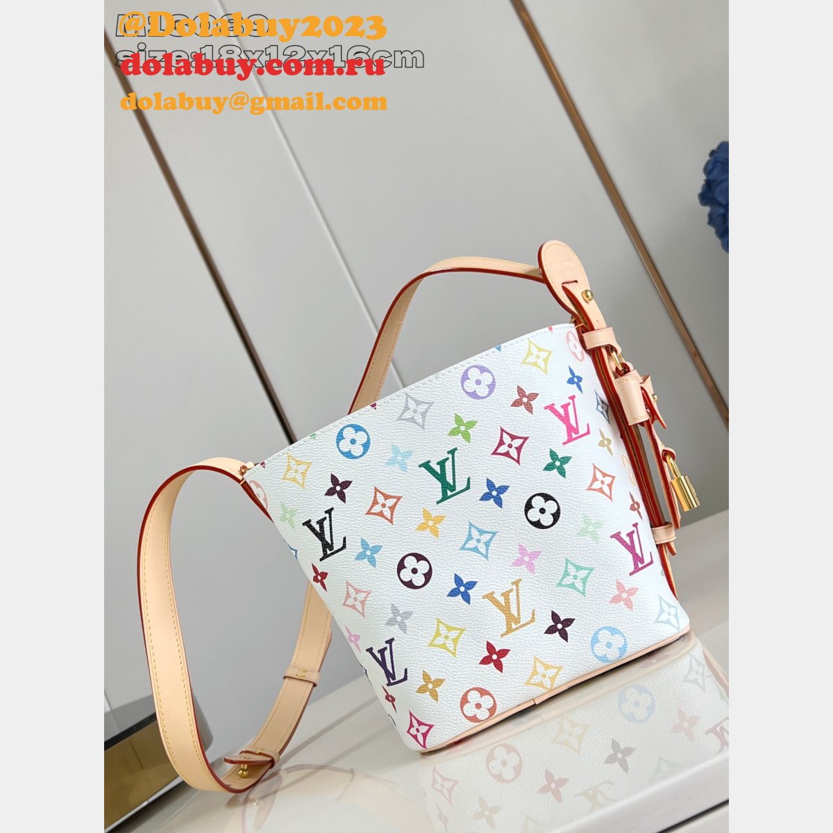 Louis Vuitton M13089 LV x TM All In BB Other Monogram Canvas Women Bag