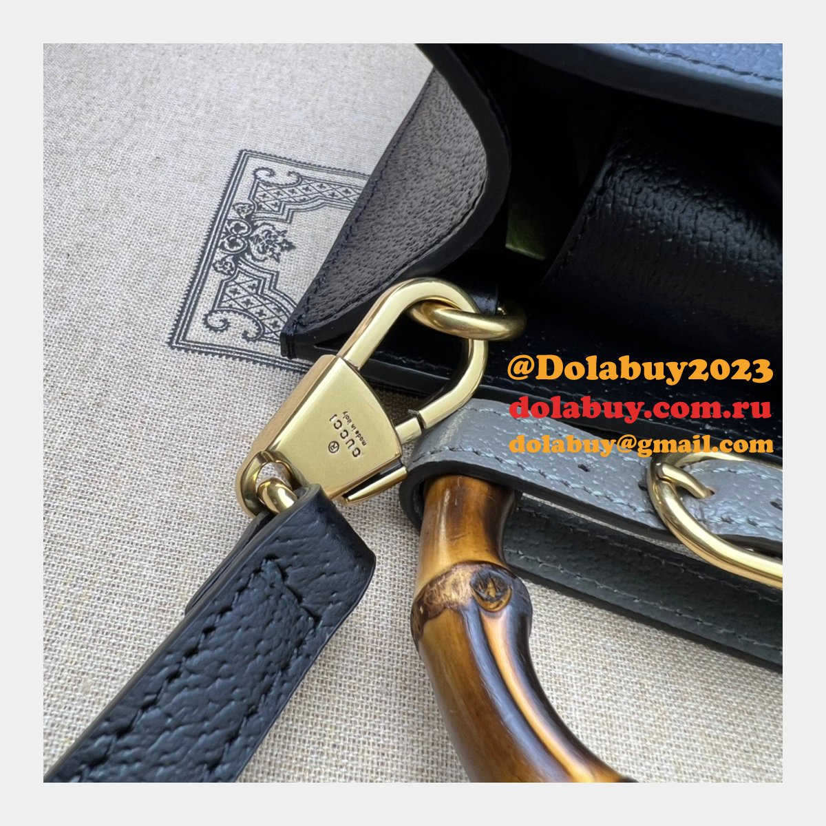 G*u*i replicas diana 1:1 mirror tote perfect 739079 bag