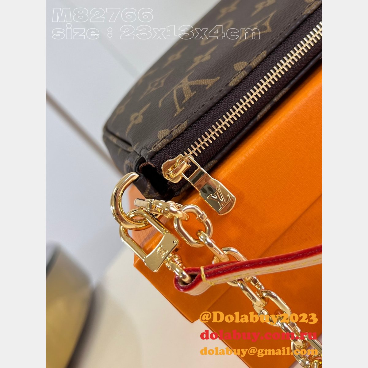 M82766 Pochette Accessoires Monogram Wholesale Louis Vuittons Bag