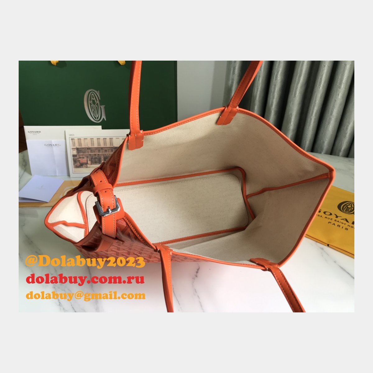 Top Quality Goyard Chien Gris & Pocket Pet bag