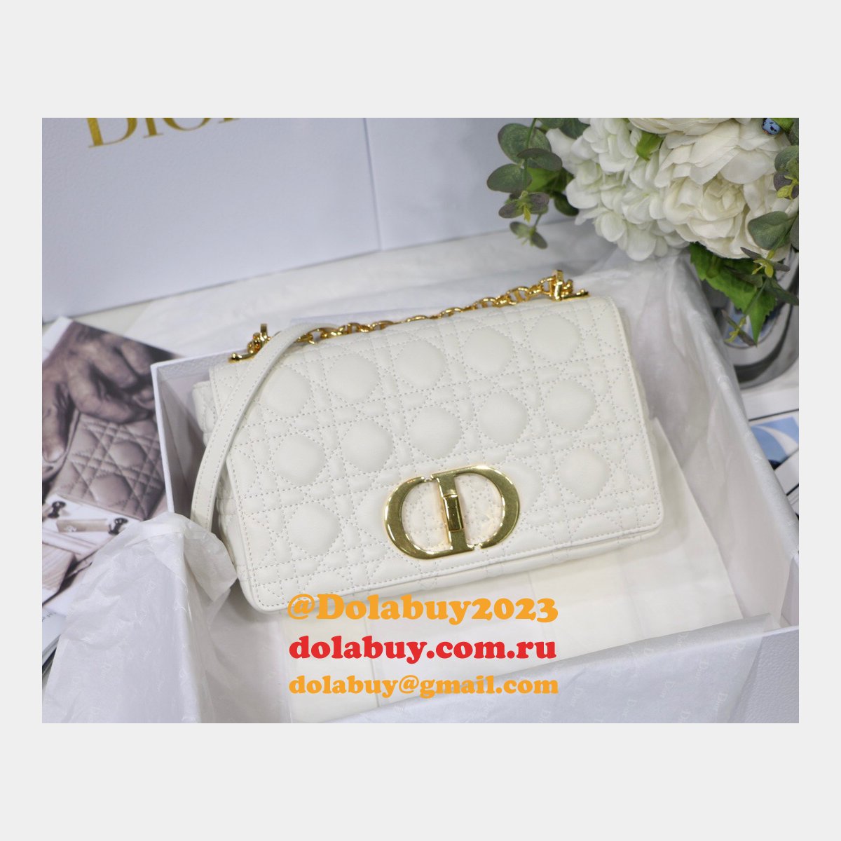 HIGH QUALITY Christian DIOR CARO 25CM REPLICA BAGS