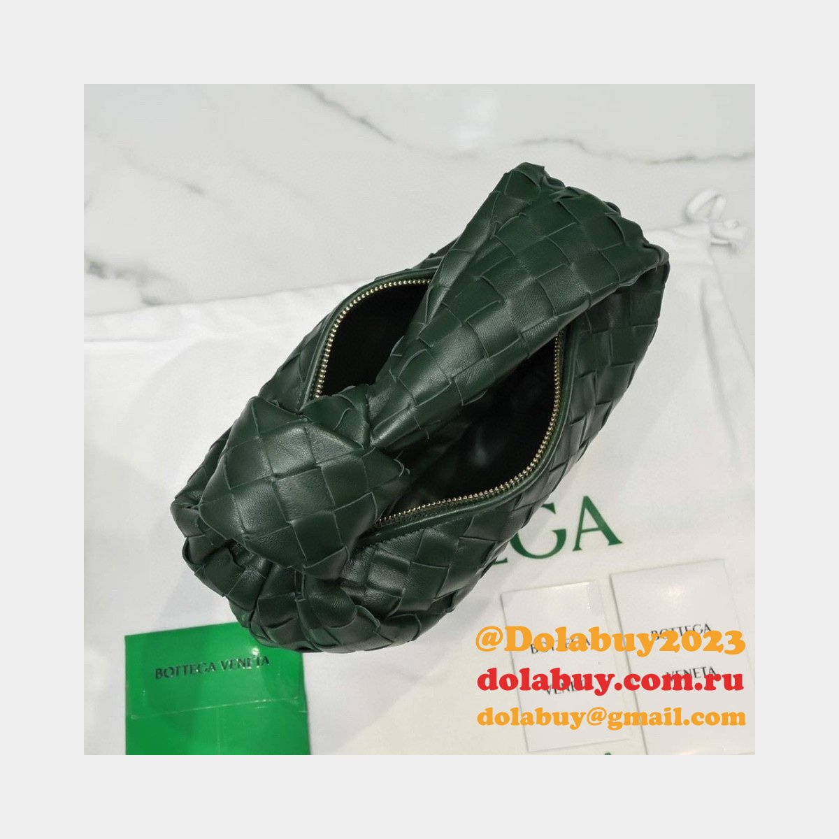 Buy First Copy Replica Bottega Veneta Jodie Clutch Bag online from China