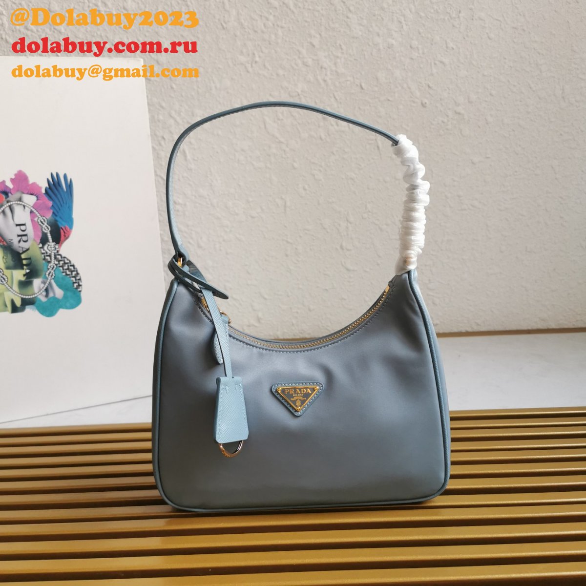 Shop High Quality Replica 1NE204 Prada Hobo Handbag