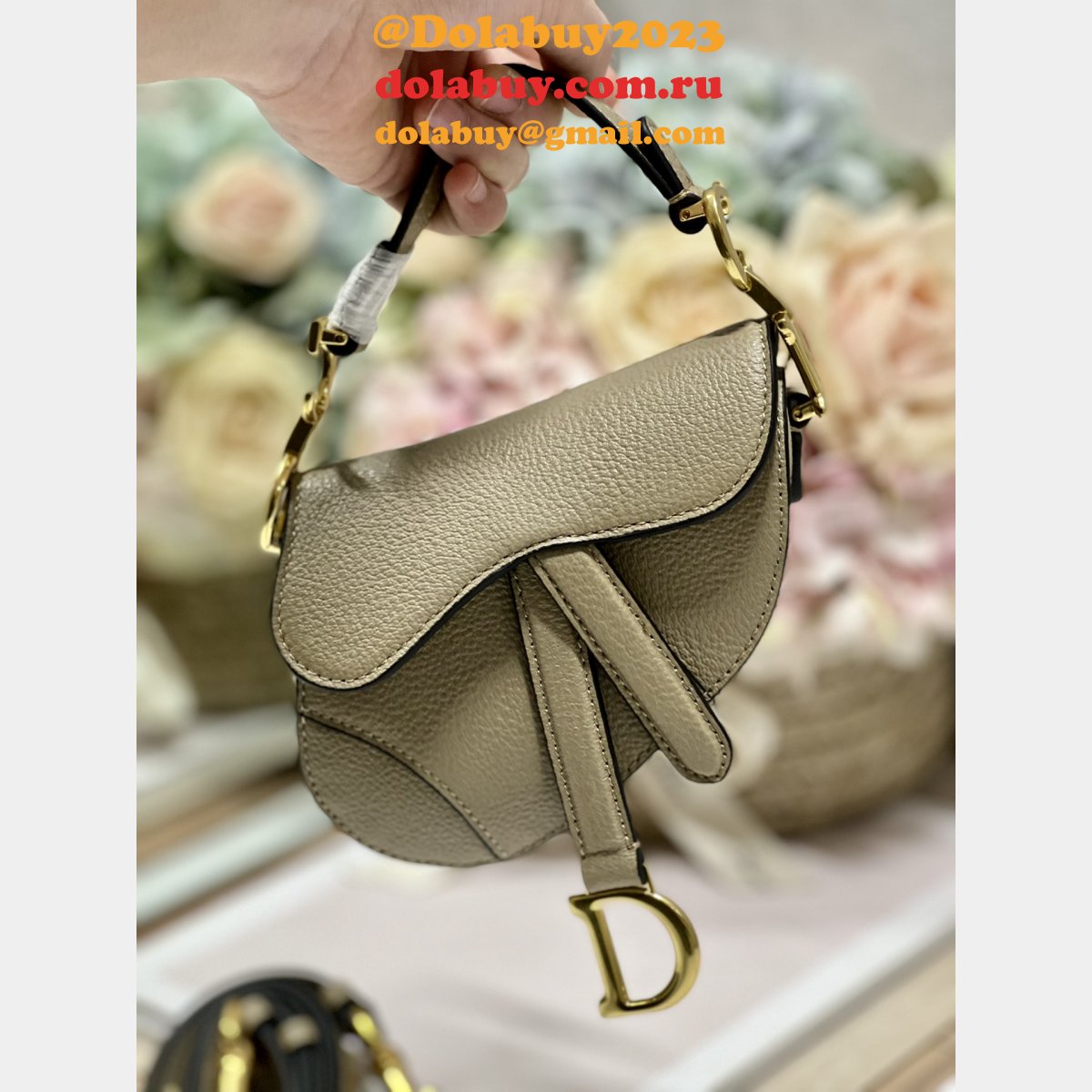 Where to Buy Dior 3067 Maria Grazia Chiuri Saddle Fake Bag Online mini