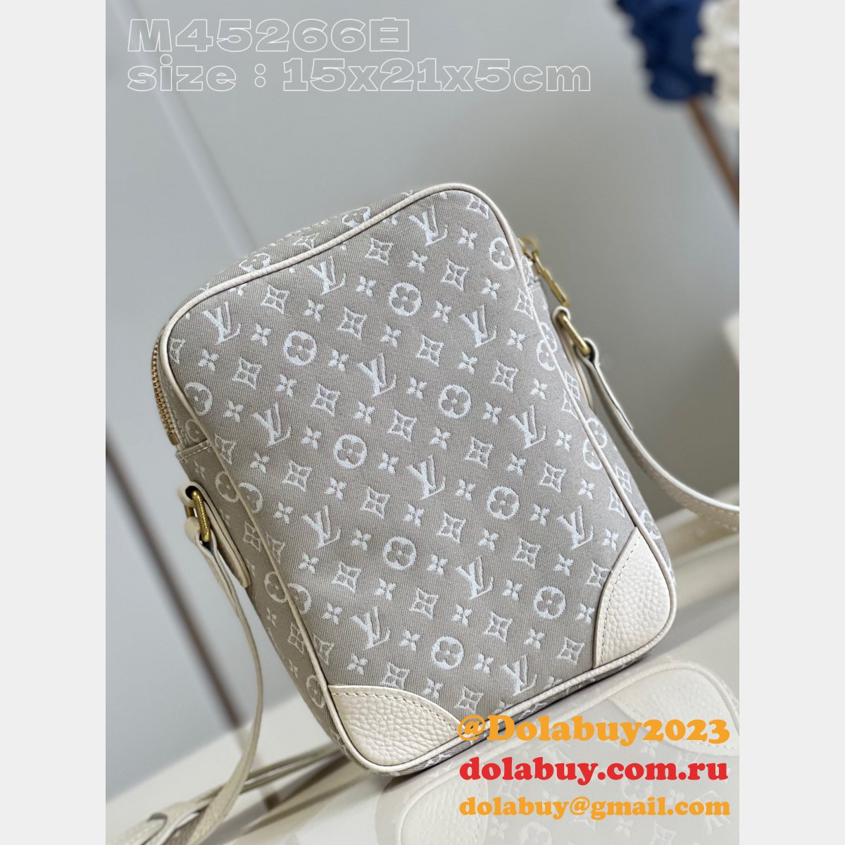 Luxury Louis Vuitton M45266 Danube Shoulder Replica Bag