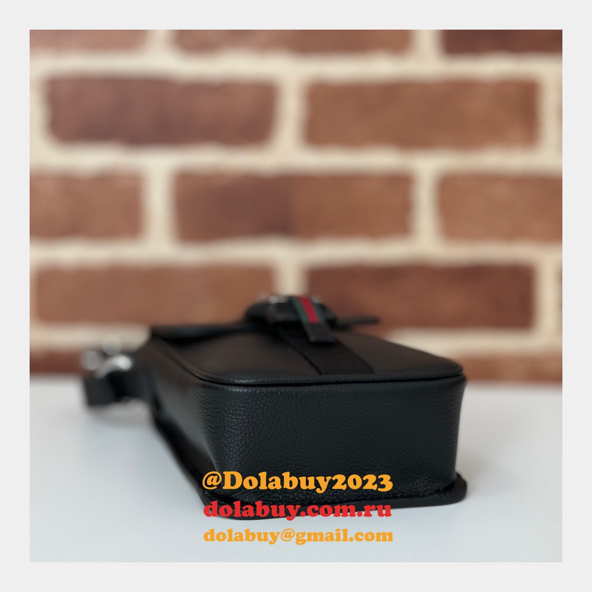 high quality G*u*i 800312 super mens crossbody replica bag