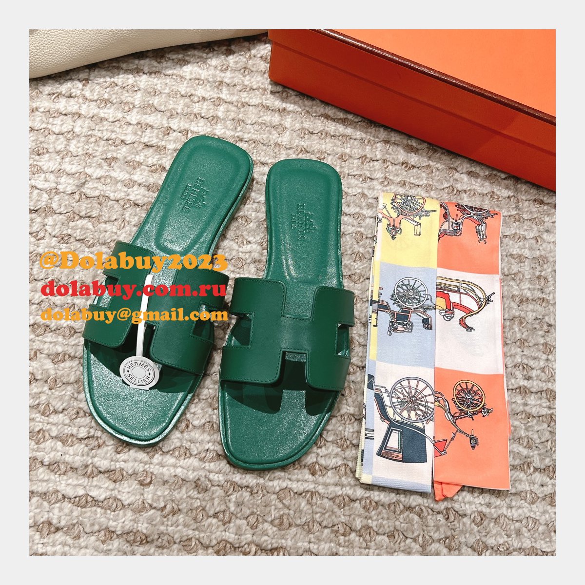 Top Quality hermes Oran sandal 2024