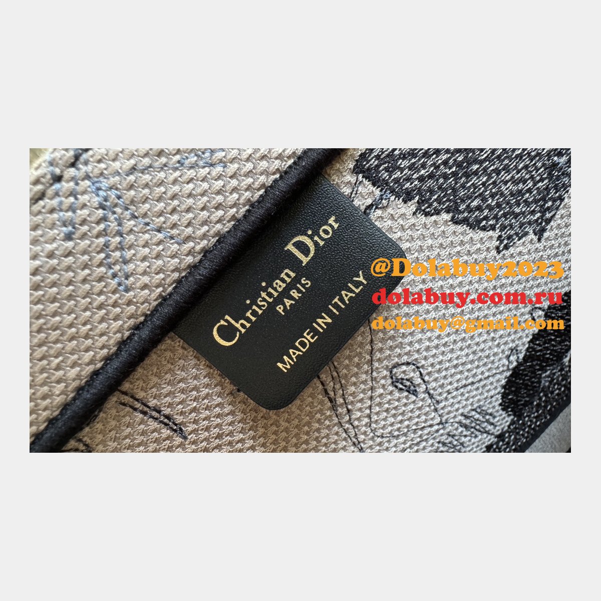 Replica Christian Dior CD Book Tote High Quality Bag