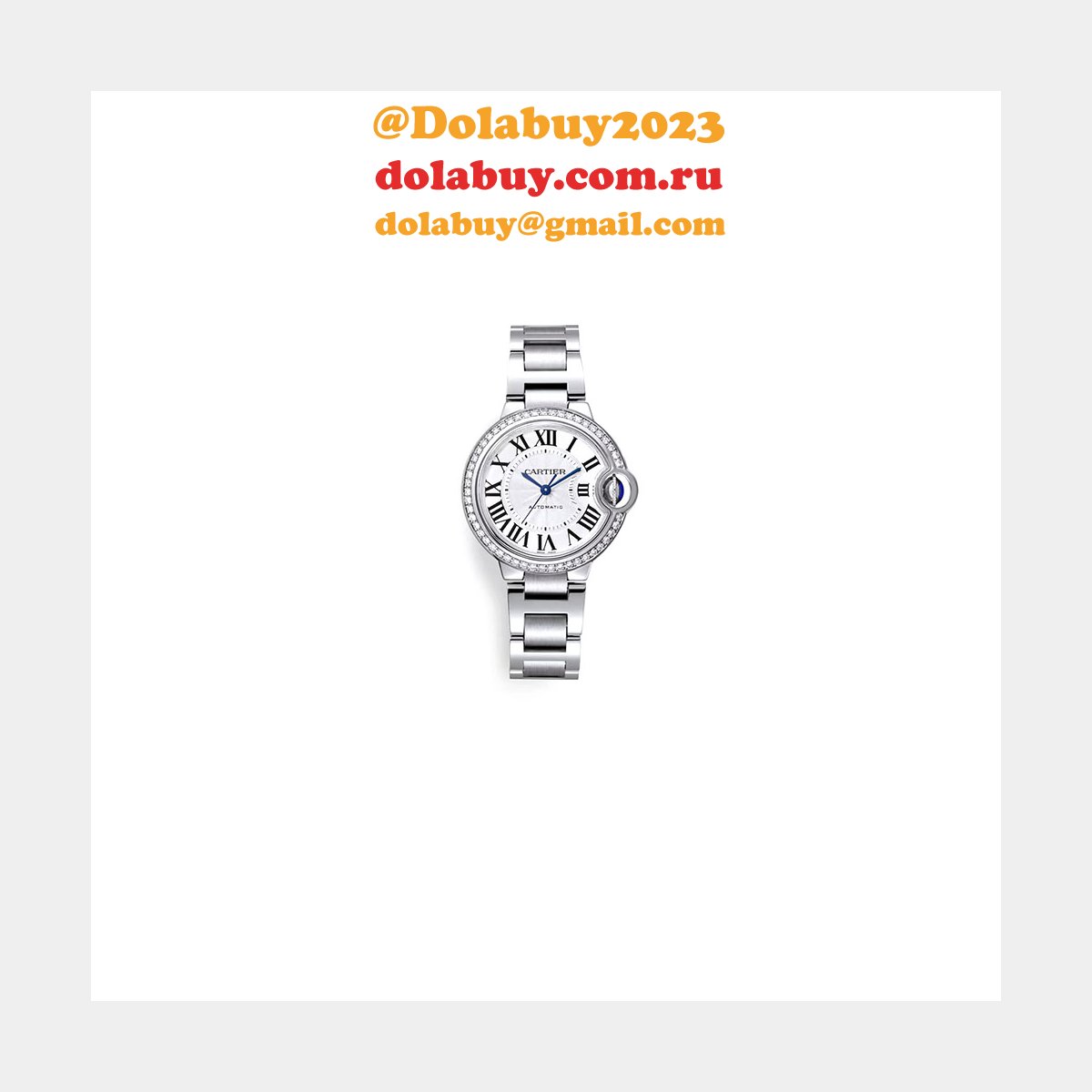 Cartier 33mm Ballon Bleu de Cartier watch