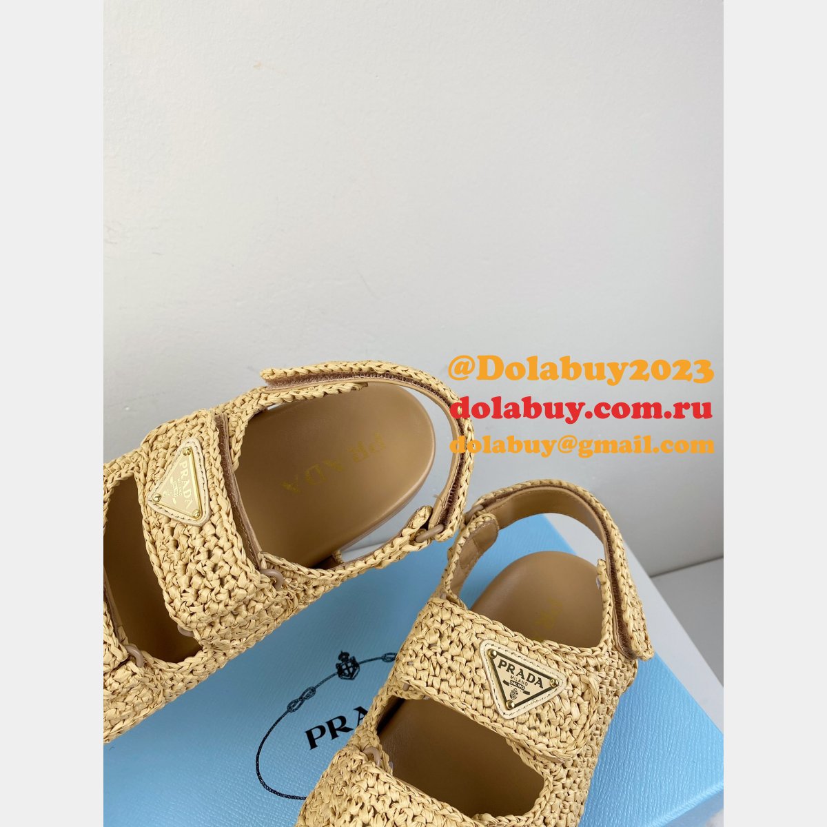 Top Quality Cheap Prada Crochet sandals