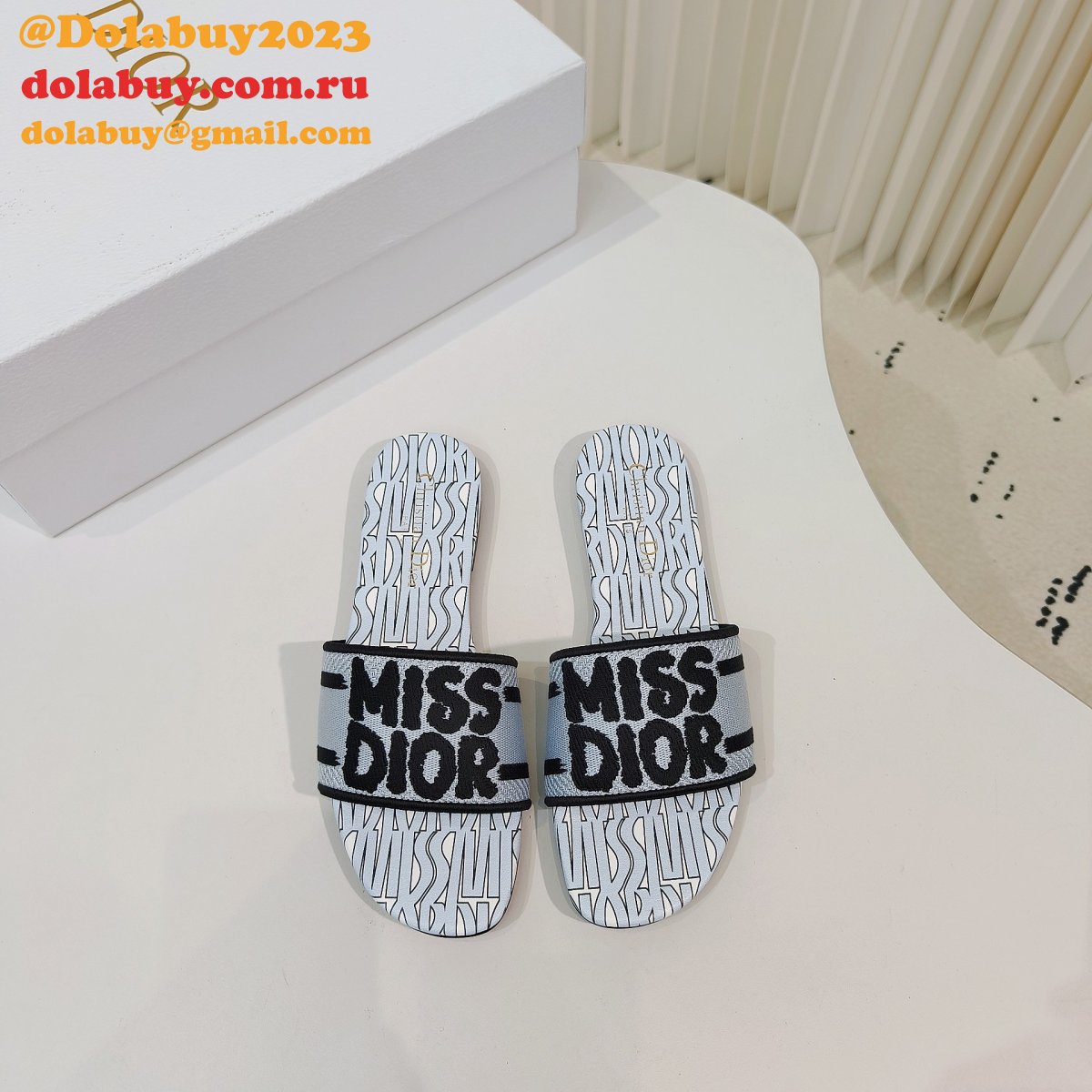 Top Quality Dior Dway Slide 1:1 Mirror