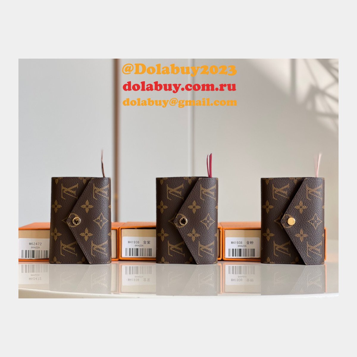 Best Replicas Buy Louis Vuitton ictorine Wallet Monogram M62472/M41938