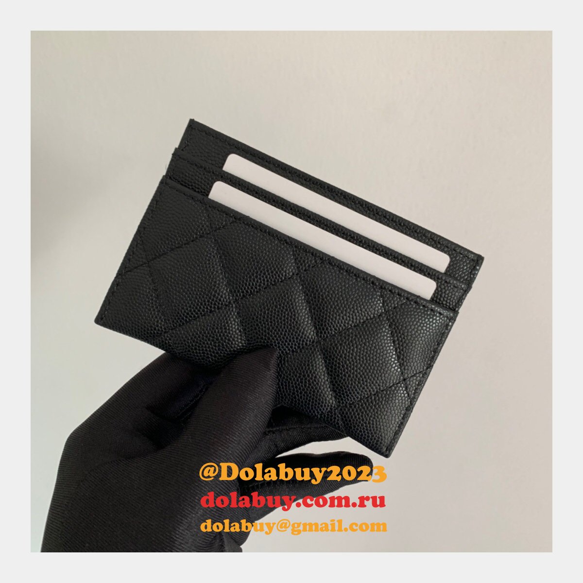 Fake AP1843 Wallets Replica Black Bags