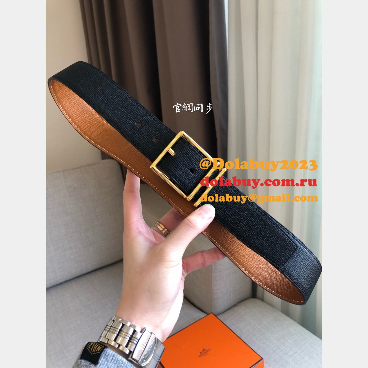 AAA Replica Hermes Belts Nathan 40mm Shop