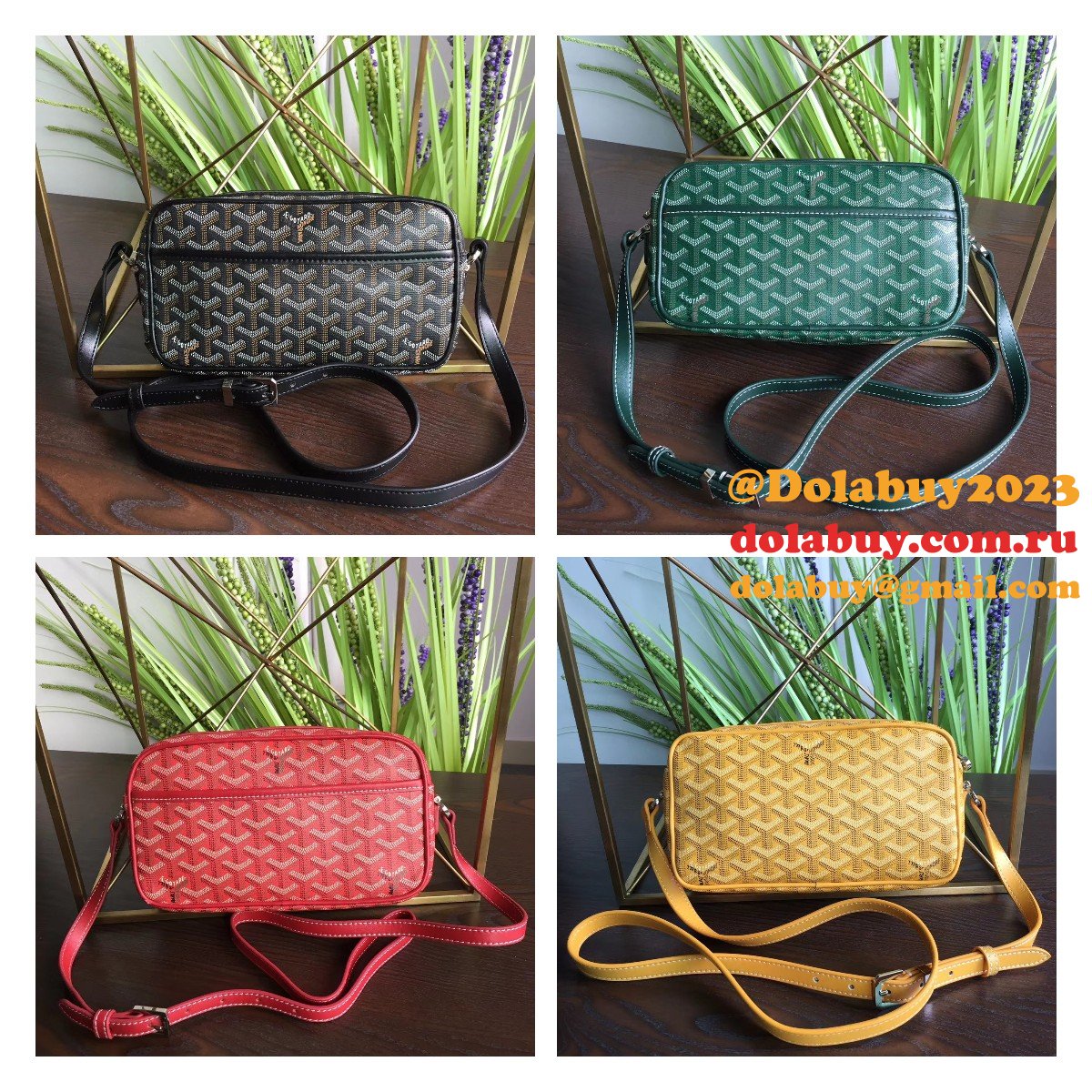 Luxury Goyard St Louis Tote Replica Crossbody Bag