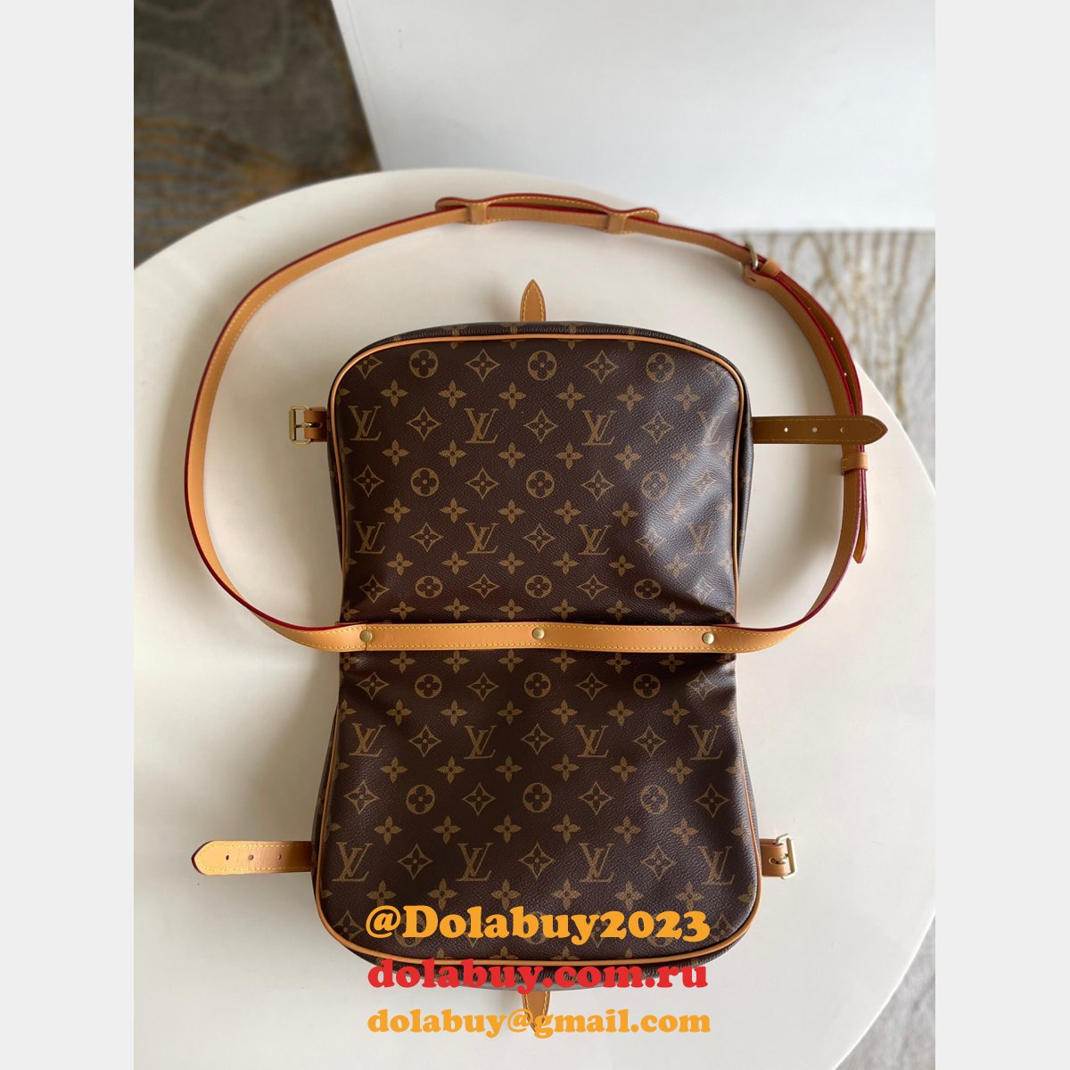 Replica Top Louis Vuitton M40710 Saumur MM Monogram Handbags Dolabuy