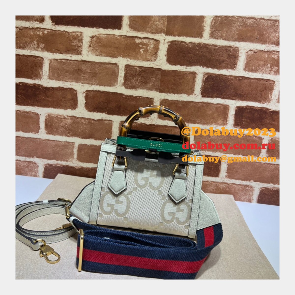 G*u*i replica for cheap diana mini tote 702732 bag