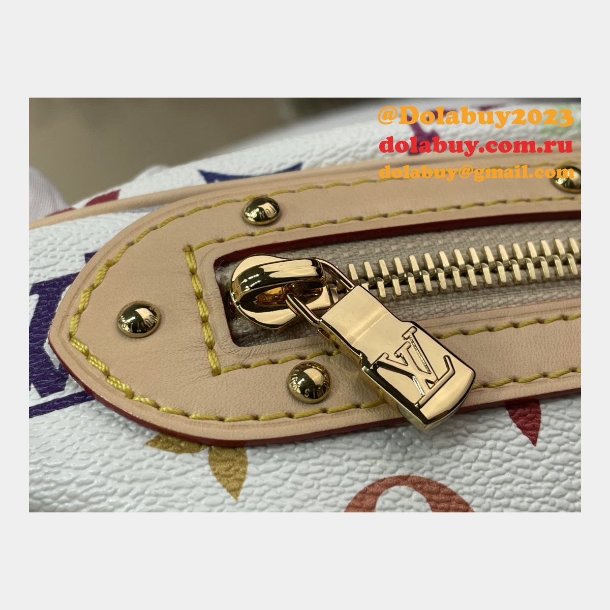 Louis Vuitton LV x TM High Rise Canvas Copy M13660 Women Bag