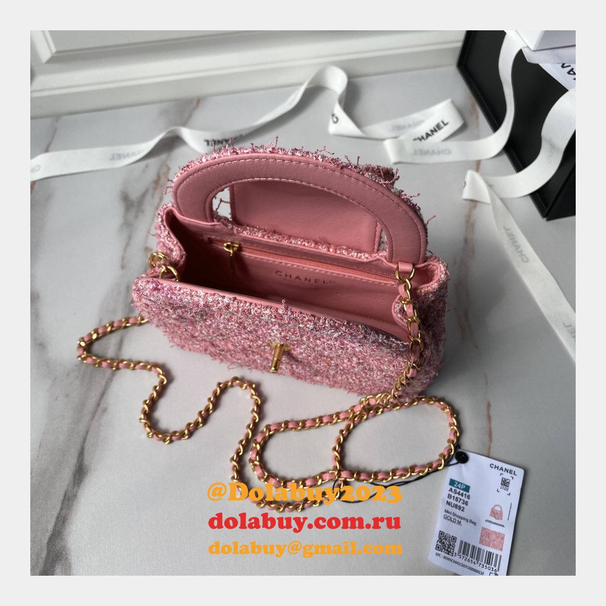 Pink Shopping AS4416 High Quality Knockoff Bag