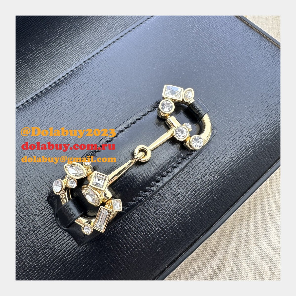 replica G*u*i horsebit 1955 shoulder chain 735178 designer bag