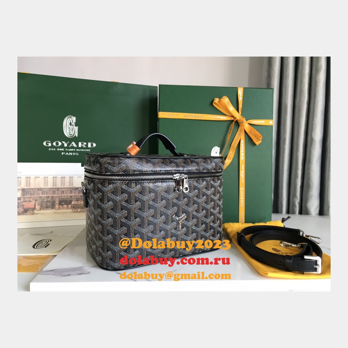 Beauty Fake Designer 020185 Makeup Goyard Muse Luxury Bag