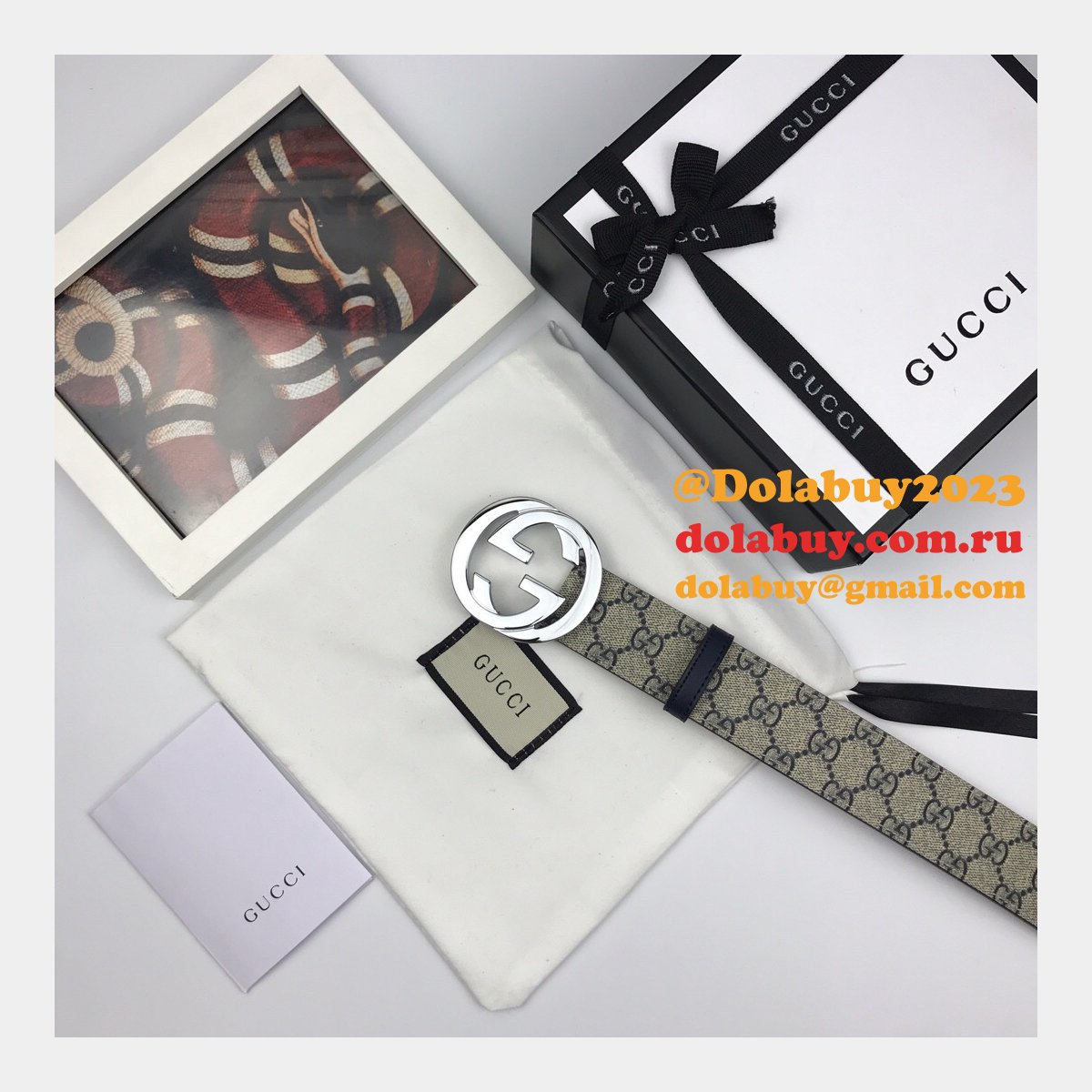 G*u*i belt with double g buckle 38mm cheap