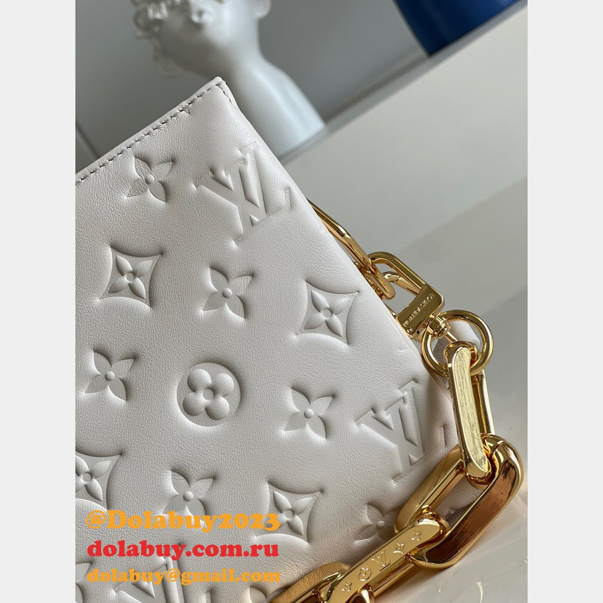 Fashion Louis Vuitton Replica M59598 Coussin BB H27 Handbags