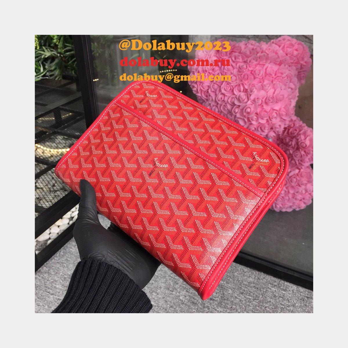 Top Quality Goyard Multi-Color Cosmetic toiletry bag