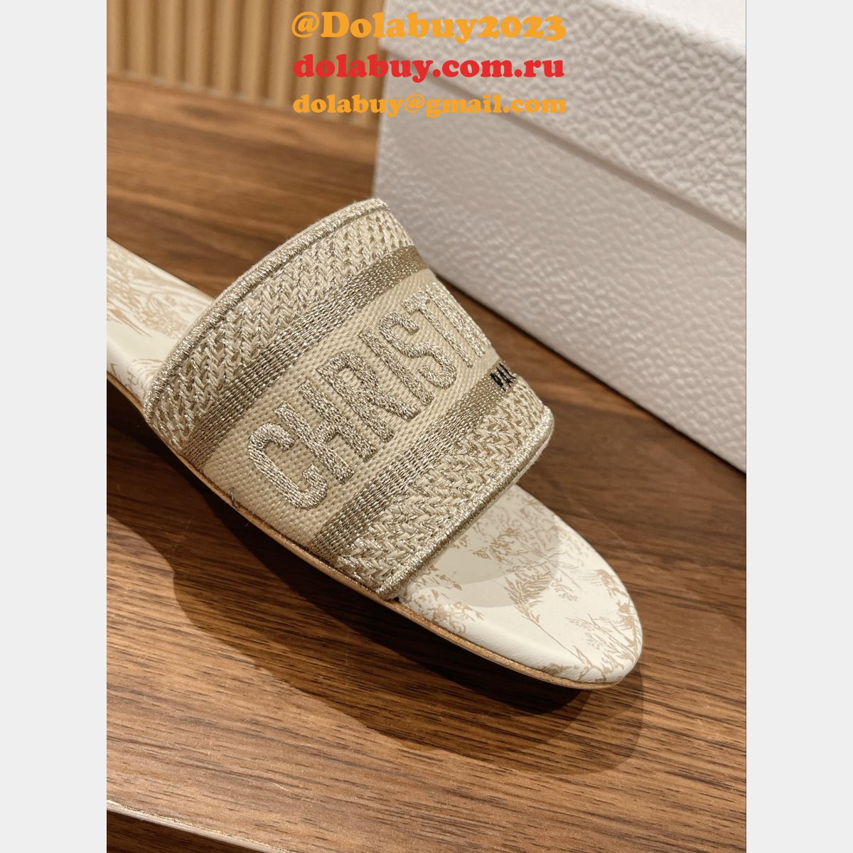 7 Star Inspired DIOR DWAY SLIDE Wholesale