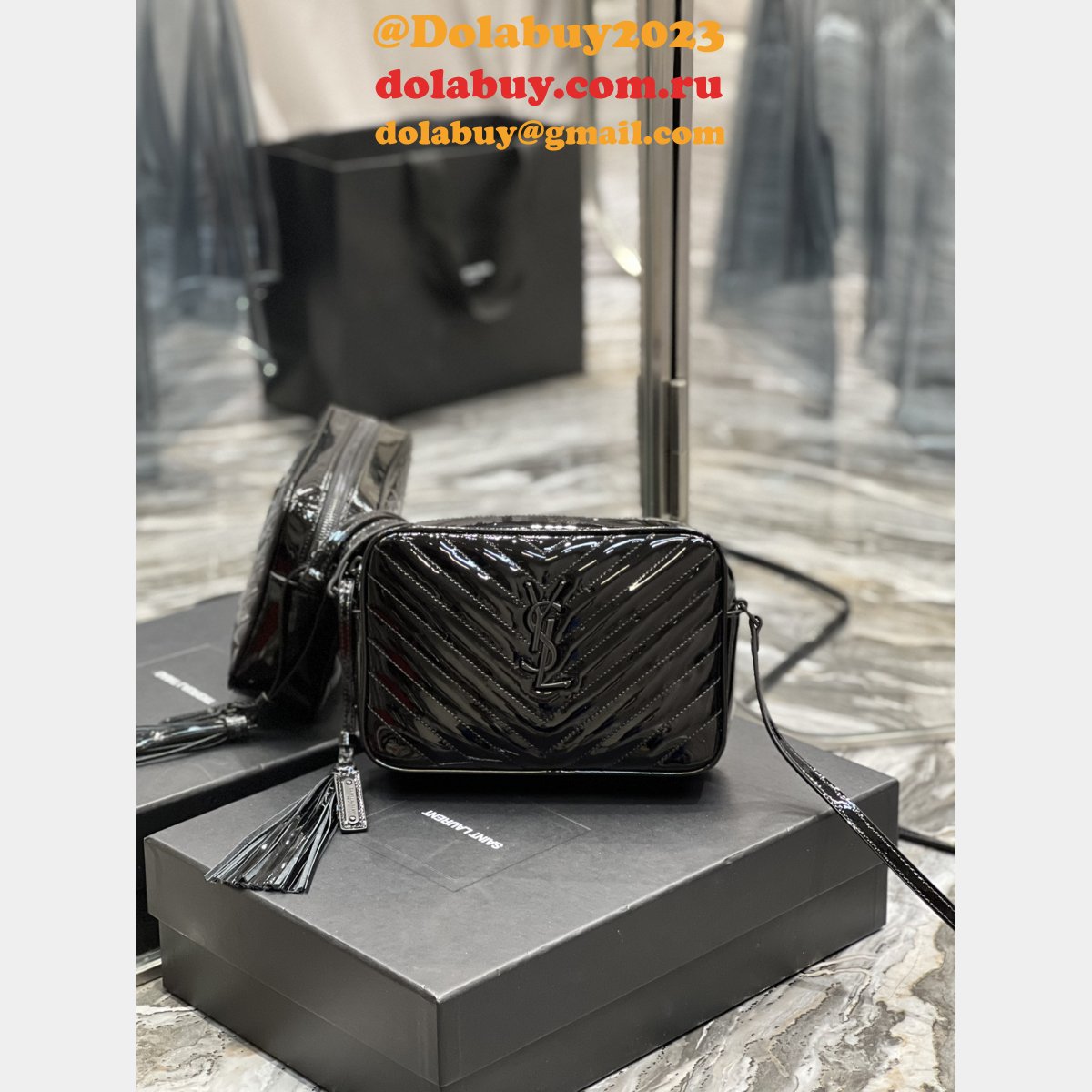Designer Replica Camera 520534 YSL Handbags Online China