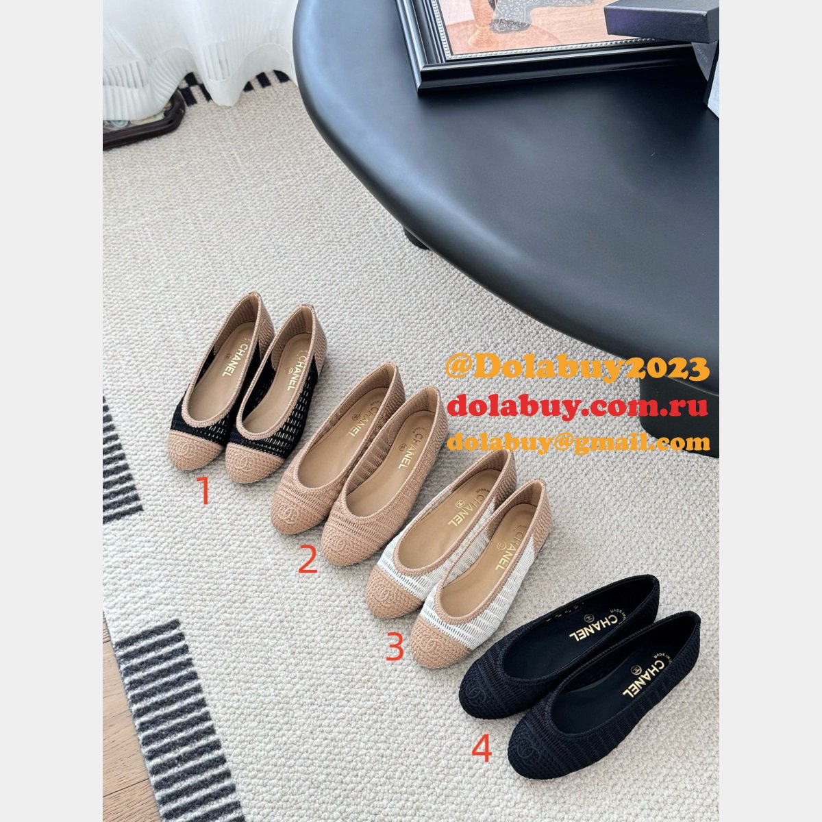 7 Star Hermes Ballet Women Shoes