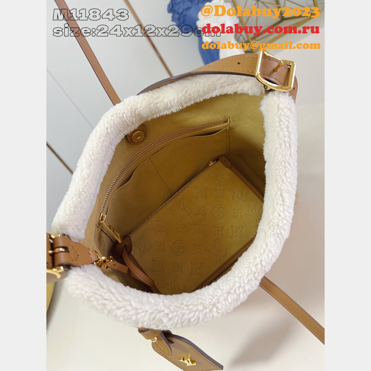 Top CarryAll Louis Vuitton Designer Copy Mahina M11843 Bag