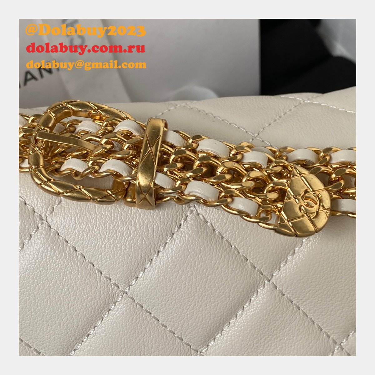 Designer Perfect AS3984 Matelasse Flap Replica Bag