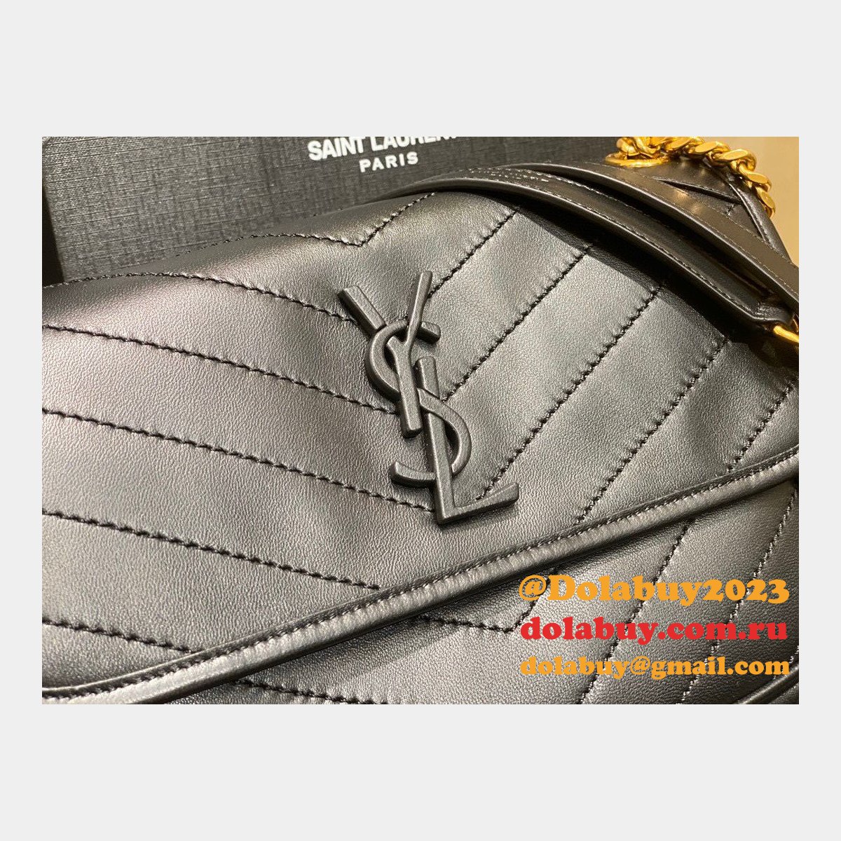 Top YSL Saint Laurent 28CM leather bags