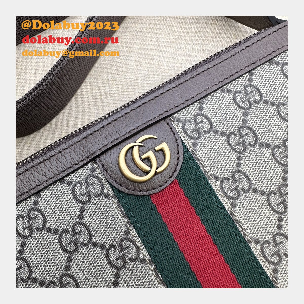 duplicate ophidia gg canvas G*u*i 771174 designer fake bag