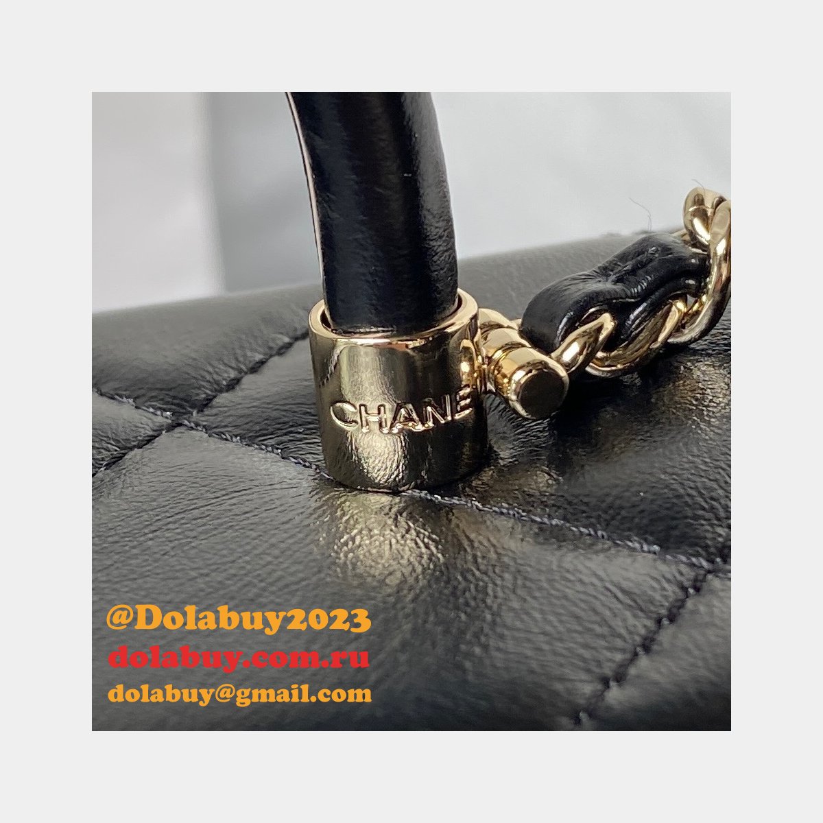 Top Quality Replicas Shiny Box Tote 1:1 Mirror AS4469 Bag